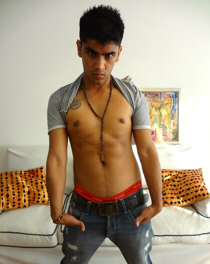 Emiliano, Uncut and thick.